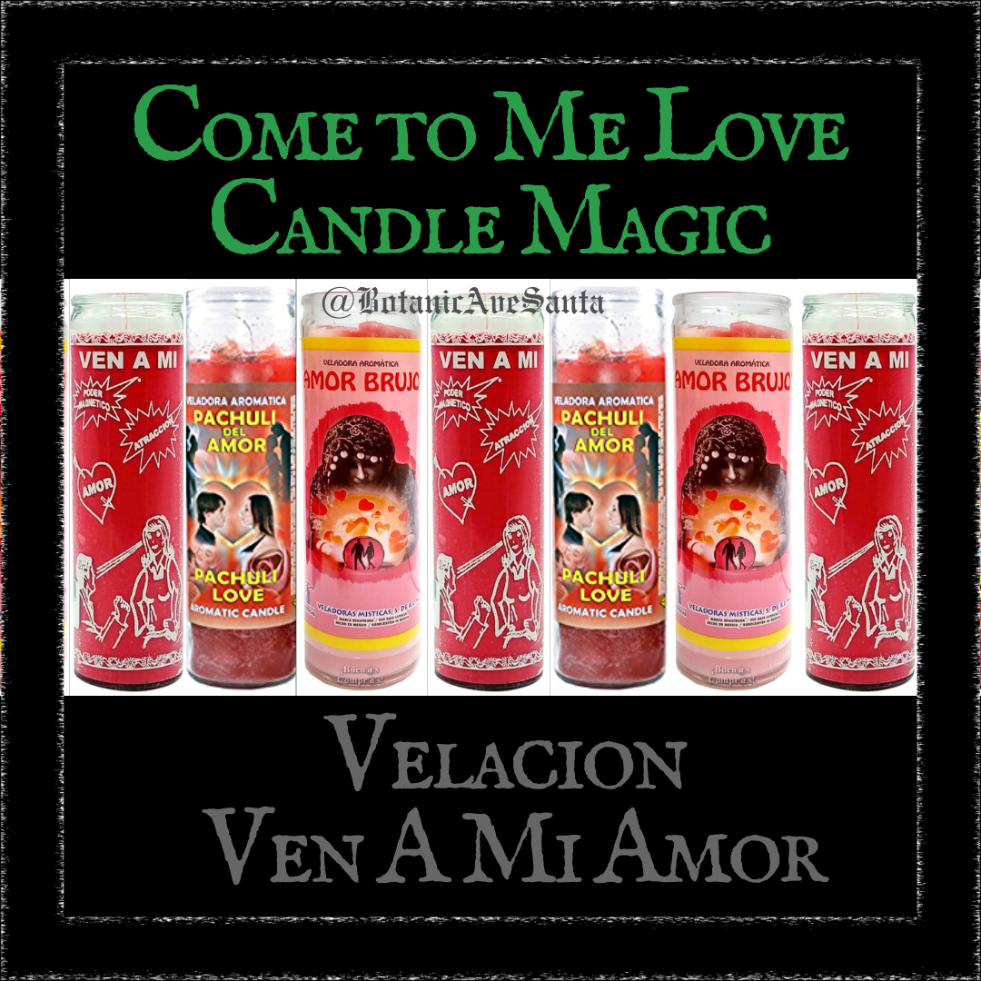 Come to Me Love Candle Magic ‡ Velacion Ven A Mi